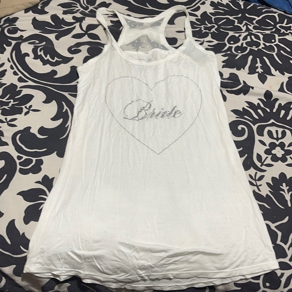 Victoria Secret bling Bride size Medium Top